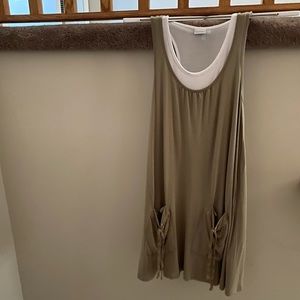 *2 for 25* Lascana layered look mini dress size 6